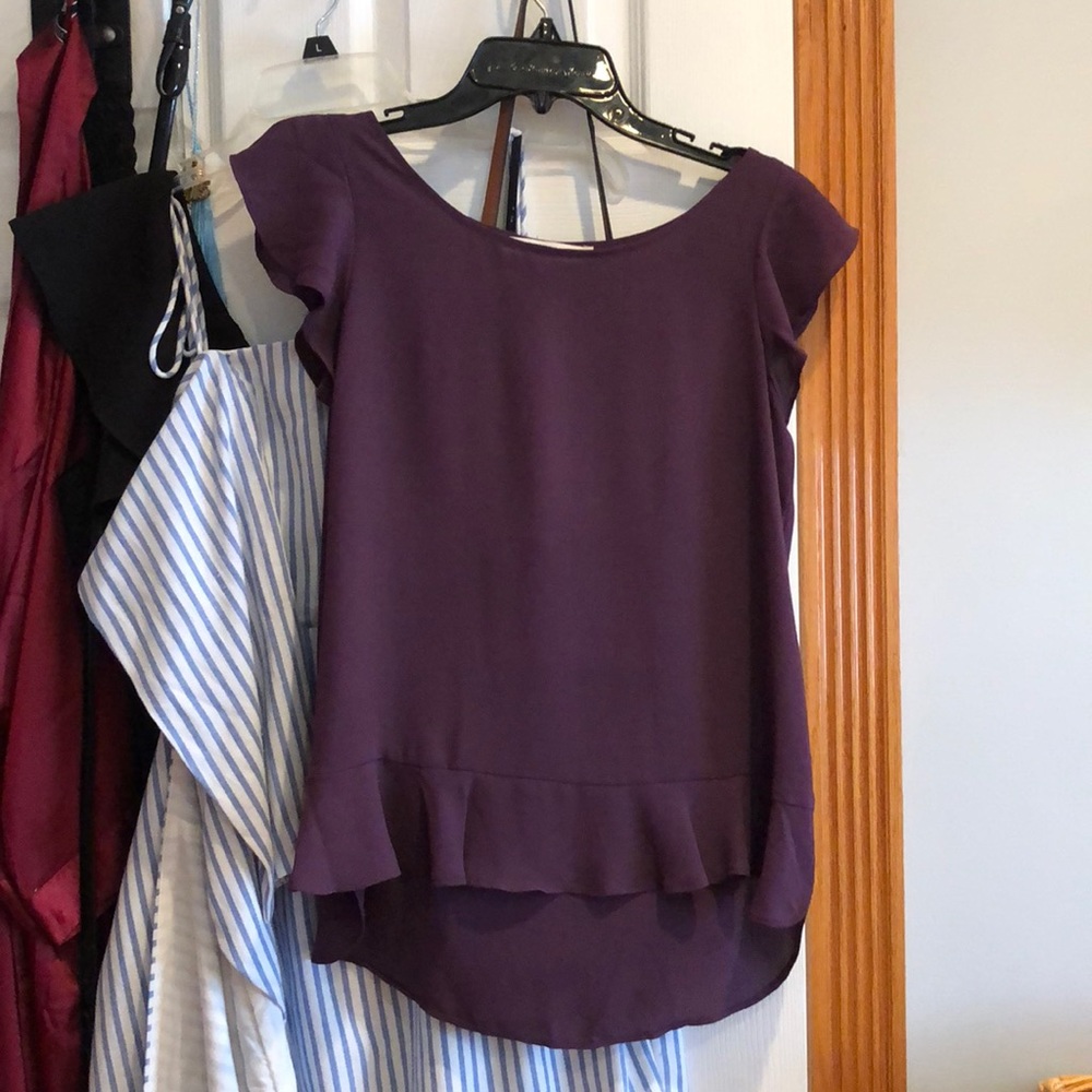 Purple blouse